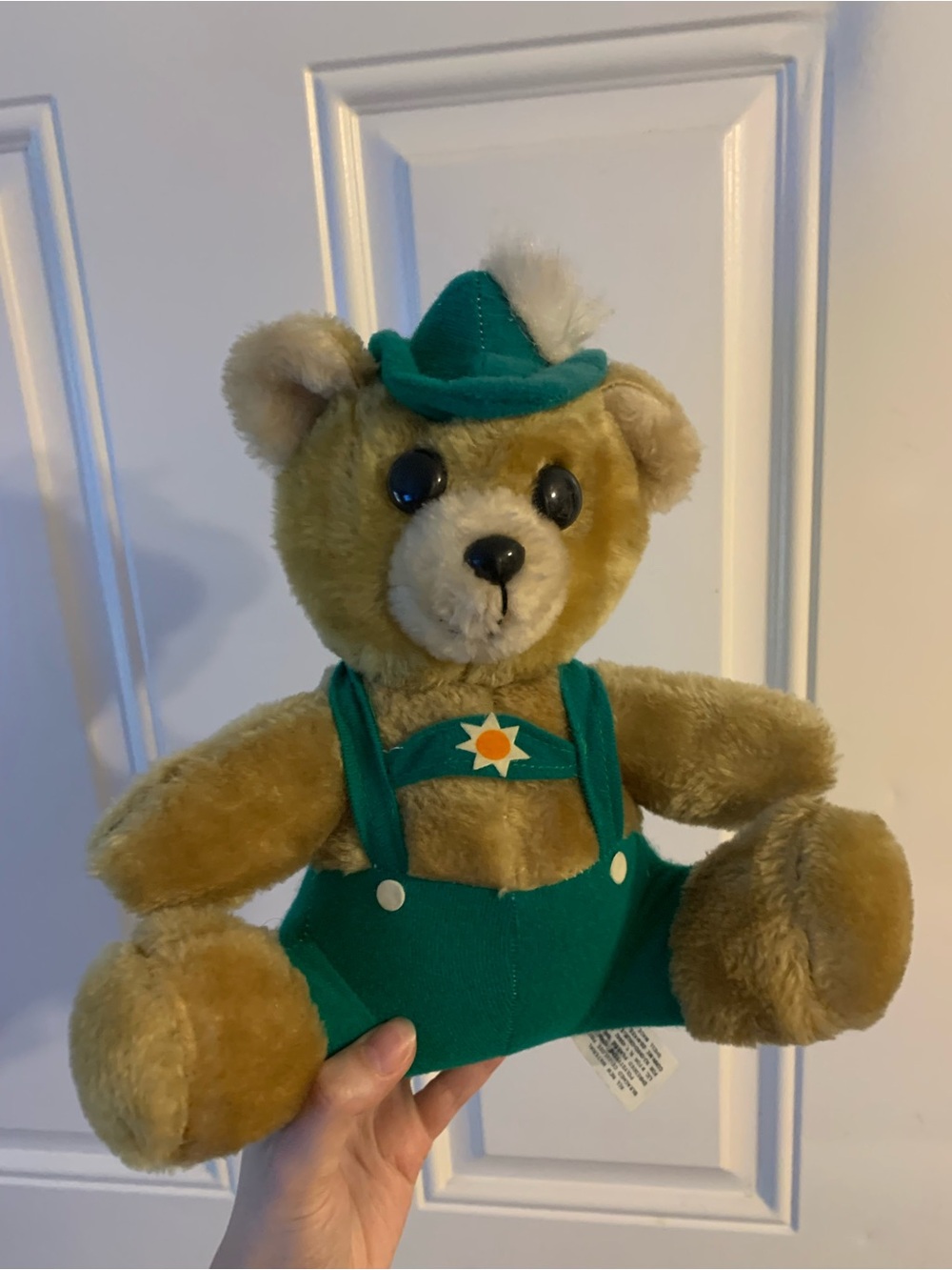 Vintage 1970’s Oktoberfest 11” Bear Plush Lederhosen! German Outfit octoberfest